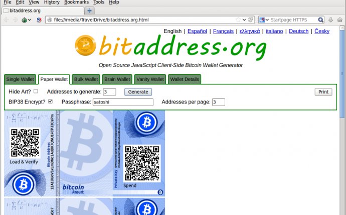 Bitcoin Paper Wallets from Scratch - Bitzuma