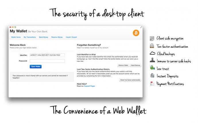 Blockchain Browser Extension - My Wallet