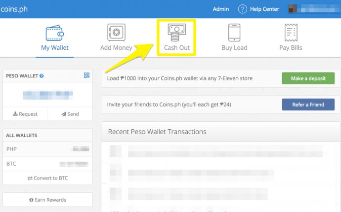 How do I turn my Bitcoin into cash? – Coins.ph Help Center
