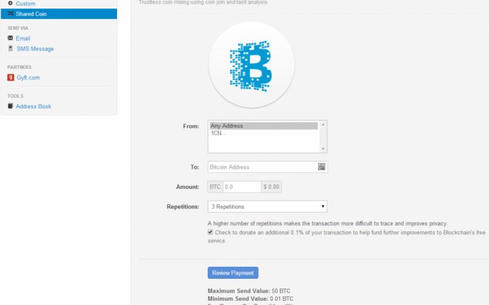 Tutorial: How to Send Bitcoins Using our Web Wallet | Blockchain Blog