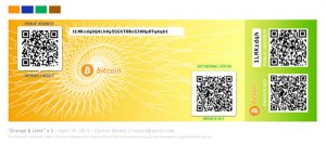 Bitcoin Paper Wallet
