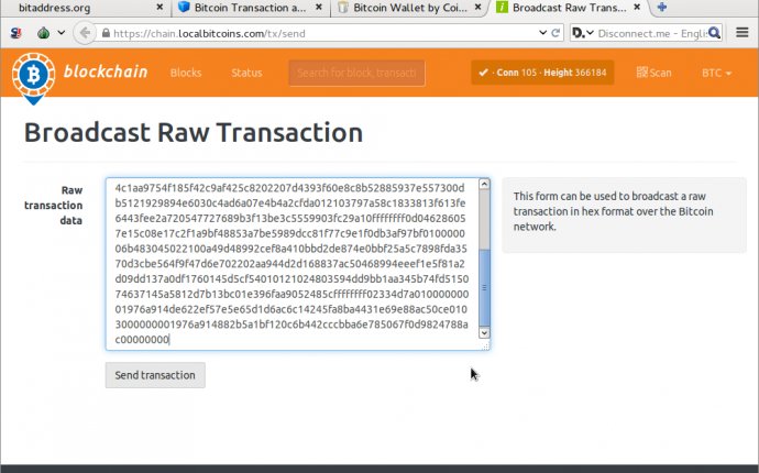 Bitcoin transaction confirmation