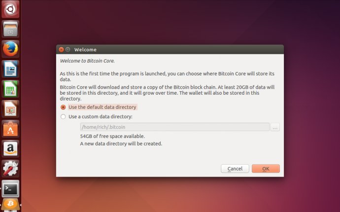 Ubuntu Bitcoin wallet