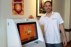 Jorge Flores installed a bitcoin ATM inside Cassava Bread on Saturday.