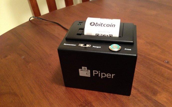 Bitcoin paper wallet Printer